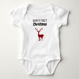Eerste Kerstmis voor baby Romper