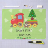 Eerste Kerstmis voor baby Tissuepapier (Craft)