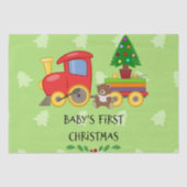 Eerste Kerstmis voor baby Tissuepapier (Voorkant)