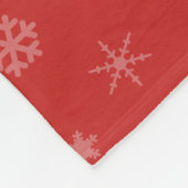 Eerste Kerstmis voor baby's - Aangepaste foto-ball Fleece Deken (Hoek)