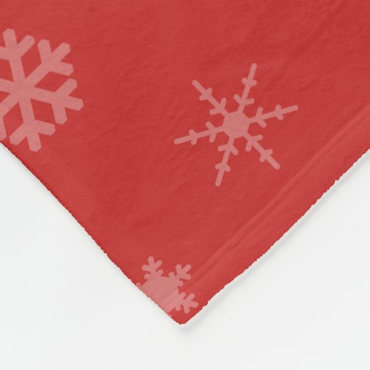 Eerste Kerstmis voor baby's - Aangepaste foto-ball Fleece Deken (Hoek)