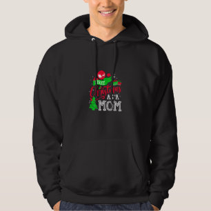Eerste Kerstmis voor vrouwen als moeder grappige m Hoodie