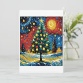 Eerste Kerstnacht Kaart (Staand voorkant)