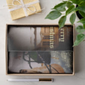 Eerste kerstnacht op het boerderij met paard tissuepapier (Geschenk)