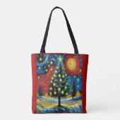Eerste Kerstnacht Tote Bag (Achterkant)