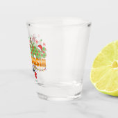 Eerste kerstneef Familie Reünie Shot Glas (Rechts)
