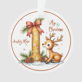 Eerste Kerstornament Ornament