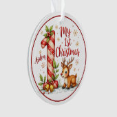 Eerste Kerstornament Ornament (voorkant)