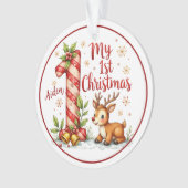 Eerste Kerstornament Ornament (voorkant)