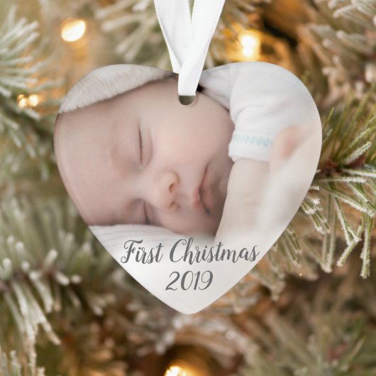 Eerste kerstOrnament van baby Ornament (Boom)