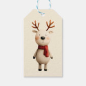 Eerste kerstOrnament van gepersonaliseerde Baby Cadeaulabel (Achterkant)