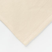 Eerste kerstOrnament van gepersonaliseerde Baby Fleece Deken (Hoek)