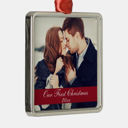 Eerste kerstparen Ornament jaar S (Rechts)