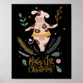 eerste kerstperiode voor baby ' s poster (Voorkant)