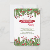 Eerste kerstpine en uitnodiging voor Berry's (Voorkant)