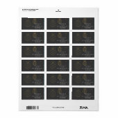Eerste kerstrecensie etiket (Full Sheet)