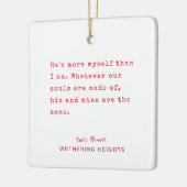 Eerste kerstschrijfmachine | Gepersonaliseerde tek Keramisch Ornament (Links)