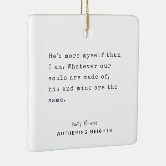 Eerste kerstschrijfmachine | Gepersonaliseerde tek Keramisch Ornament (Rechts)