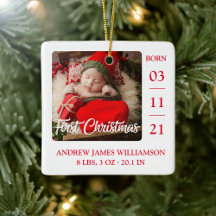 Eerste kerstscript Baby geboorte Stats & Photo Ce
