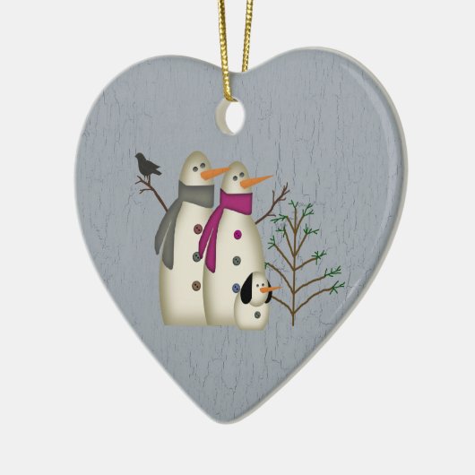 Eerste kerstsneeuwpaar en Ornament van de hond (Links)