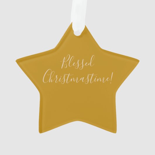 Eerste kerststal  ornament (achterkant)