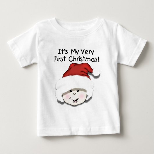 Eerste kersttshirts voor Aziatische Baby (Voorkant)