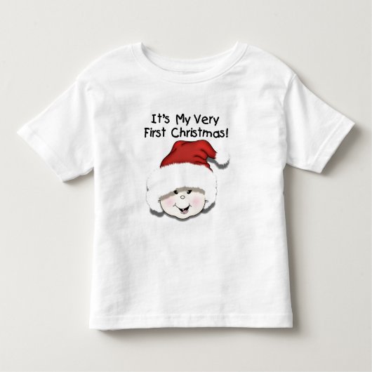 Eerste kersttshirts voor Aziatische Baby Kinder Shirts (Voorkant)
