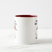 Eerste kersttshirts voor Aziatische Baby Tweekleurige Koffiemok (Center)