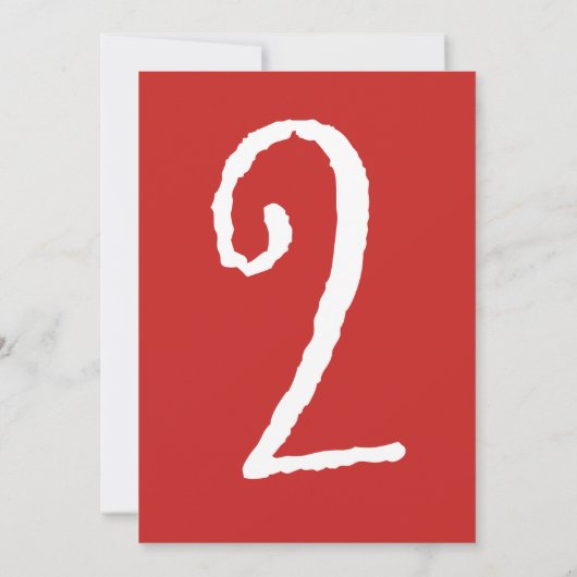 Eerste kerstuitnodiging kaart (Achterkant)