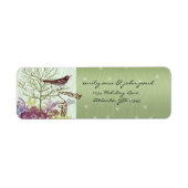 Eerste kerstvakantiehuisplaatjes etiket (Voorkant)