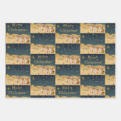 Eerste kerstverhaal 3D Inpakpapier Vel (Voorkant)