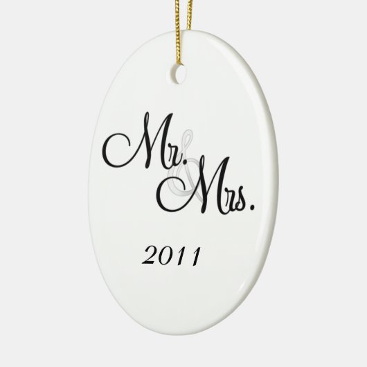 Eerste kerstversiering 2011 keramisch ornament (Links)