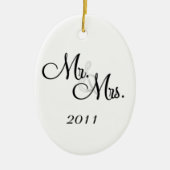 Eerste kerstversiering 2011 keramisch ornament (Voorkant)