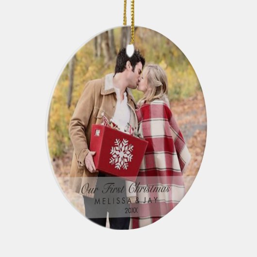 Eerste kerstversiering | Feestdagen Keramisch Ornament (Rechts)