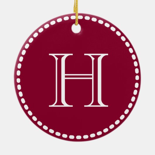 Eerste kerstversiering | Feestdagen Keramisch Ornament (Achterkant)