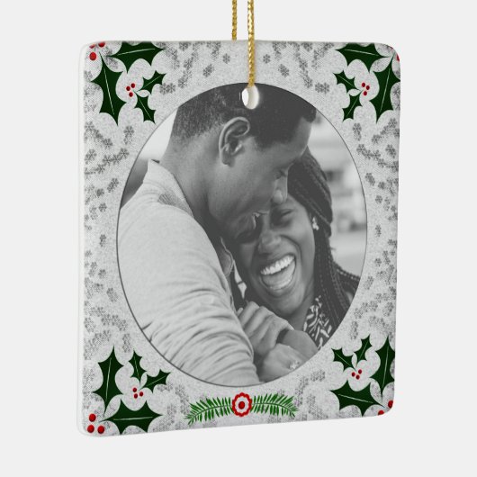 Eerste kerstversiering keramisch ornament (Rechts)