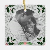 Eerste kerstversiering keramisch ornament (Voorkant)