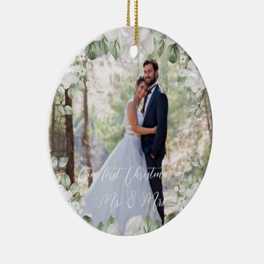 Eerste kerstversiering keramisch ornament (Rechts)