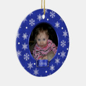 Eerste kerstversiering keramisch ornament (Rechts)