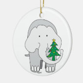 Eerste kerstversiering keramisch ornament (Links)