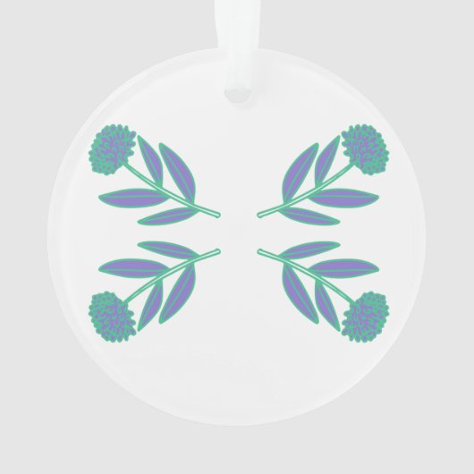 Eerste kerstversiering ornament (achterkant)