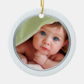 Eerste kerstversiering voor baby's keramisch ornament (Voorkant)
