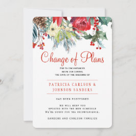 Eerste kerstwinter kerstfeest bruiloft nieuwe plan kaart