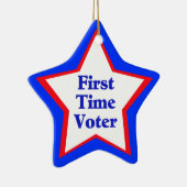 Eerste kiezer keramisch ornament (Rechts)