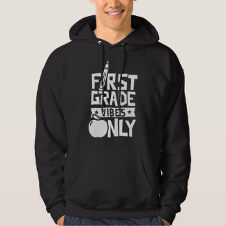 Eerste klas bloemen alleen welkom op Pupil Back Sc Hoodie