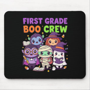 Eerste klas Boo Crew Schattige Halloween Clroom De Muismat