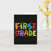 Eerste klas droomteam terug naar school 1e klas le kaart (Gele Bloem)