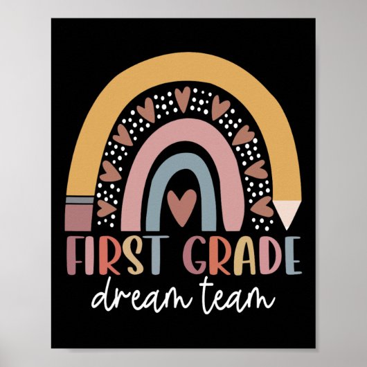 Eerste klas droomteamleraar Kinder Byck naar schoo Poster (Voorkant)