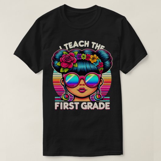 Eerste klas eerste dag meisjes peuters Kinder romm T-shirt (Design voorkant)