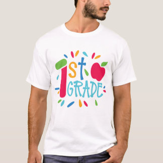 Eerste klas eerste dag van de leerkracht van de ee t-shirt